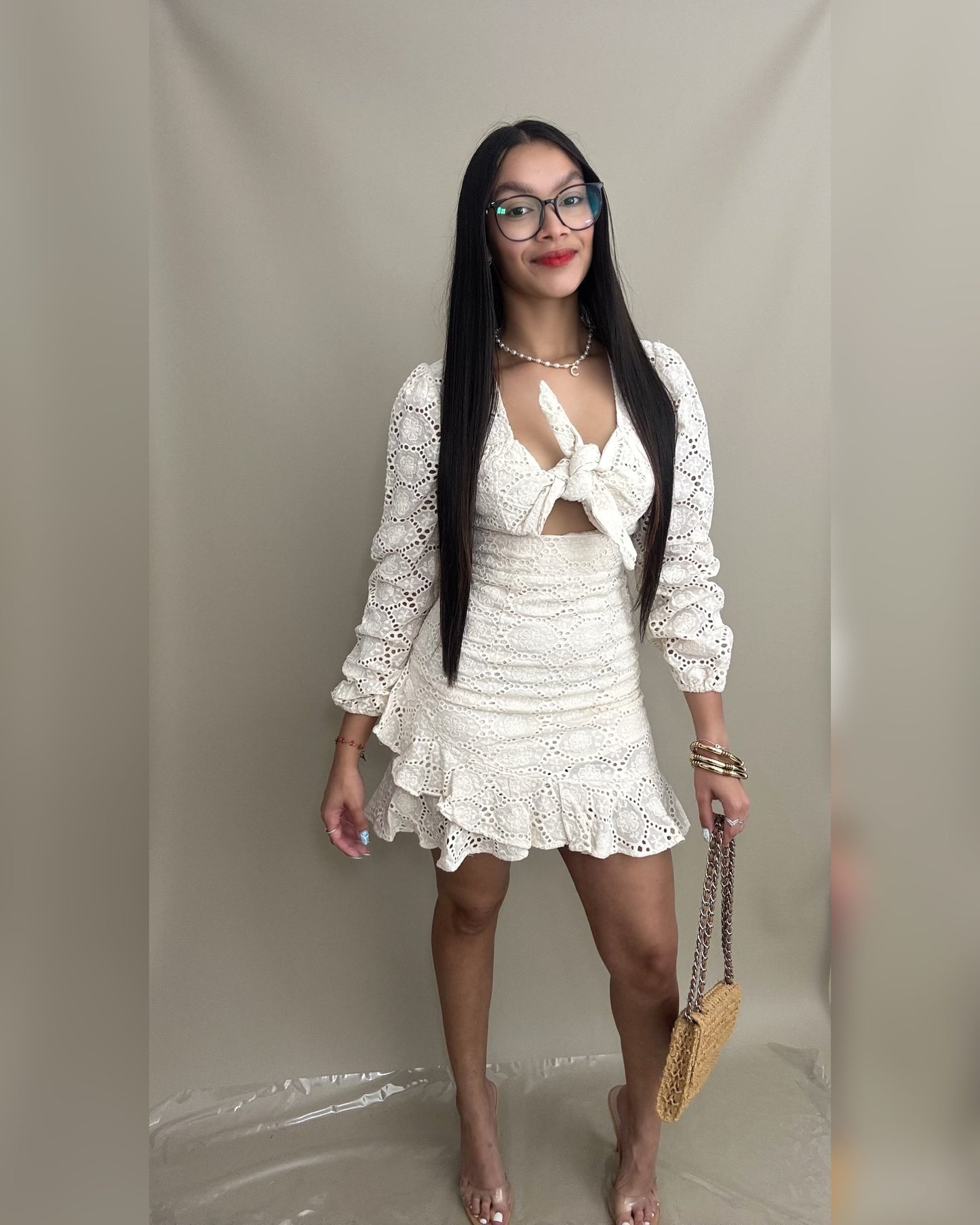 Lace Short Dress