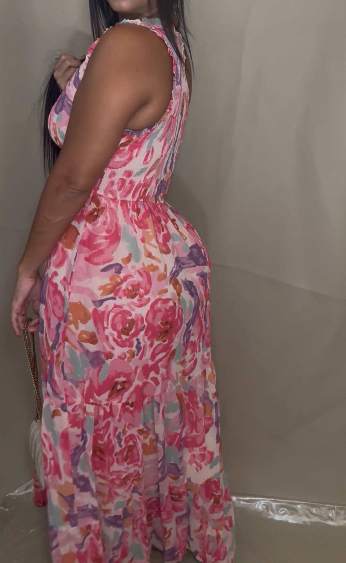 Floral Long Dress