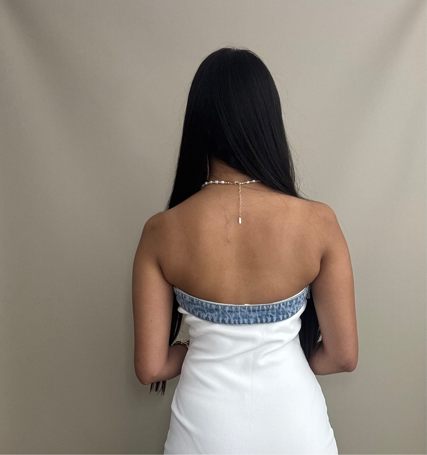 White Midi Dress