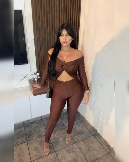 Mocha Goddess Jumpsuit 🤎