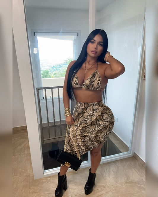 Snake Print Set 🐍