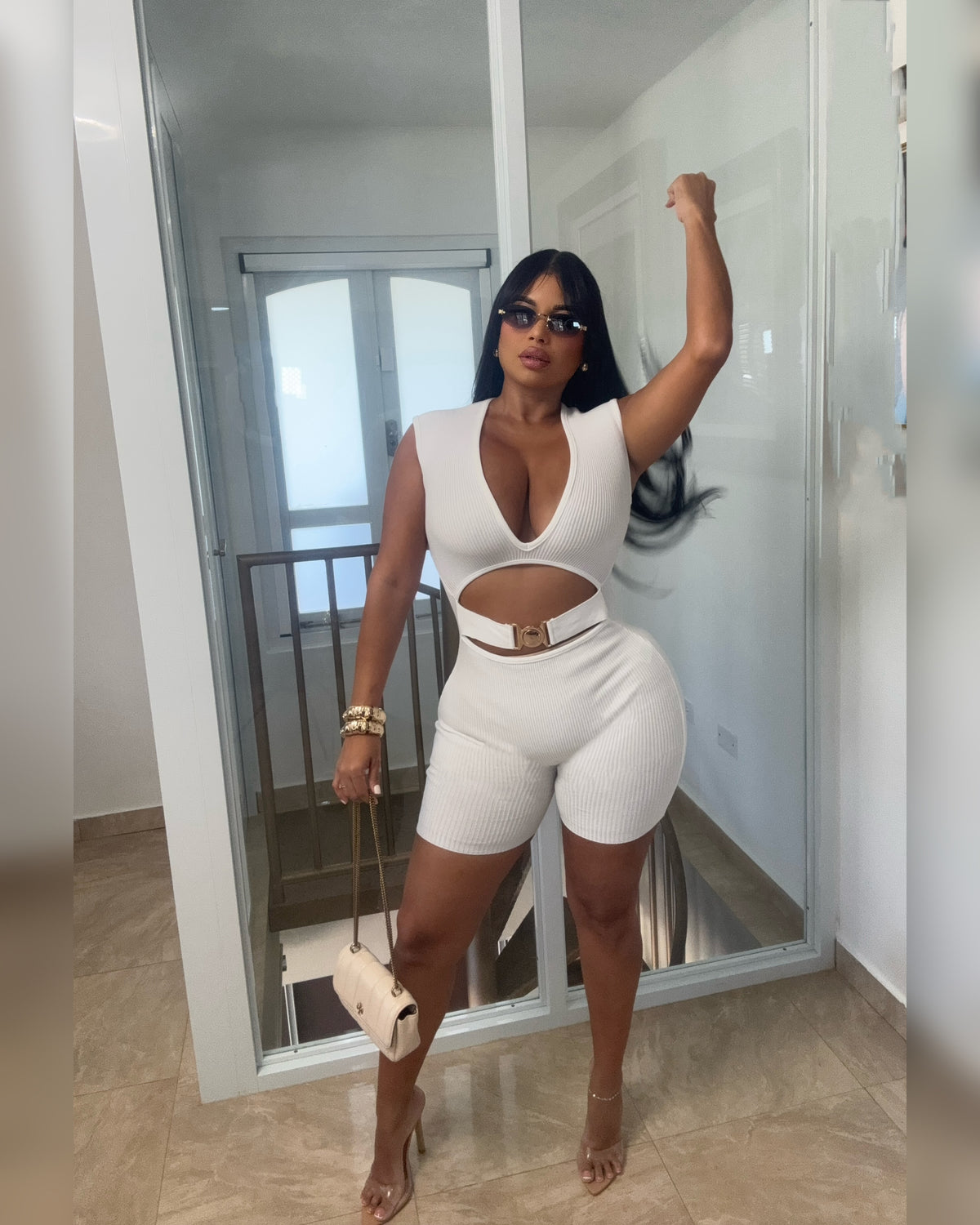 🤍 White Luxury Jumpsuit