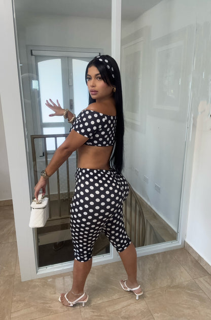 Polka Dot Set ⚪️🖤
