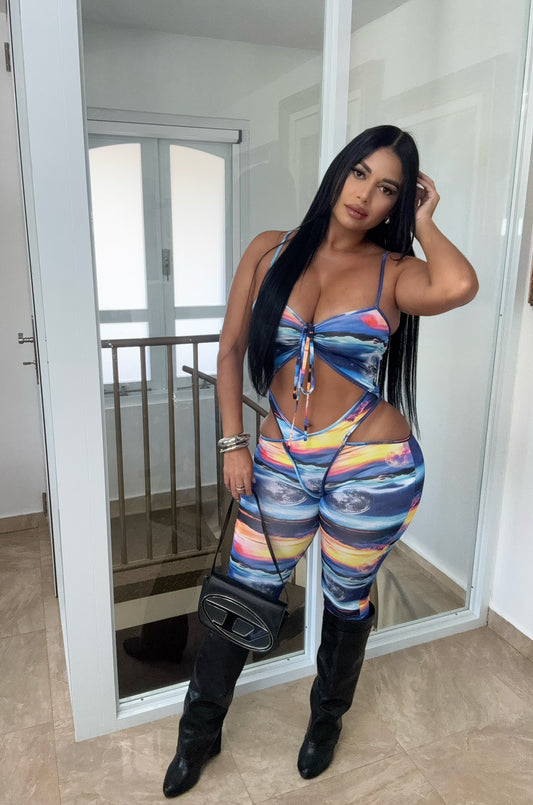 Cut-Out Jumpsuit