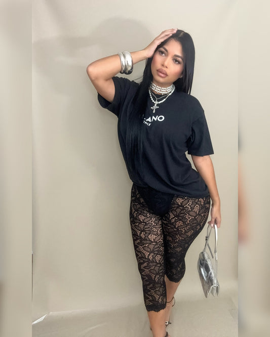 Lace pants Set 🖤