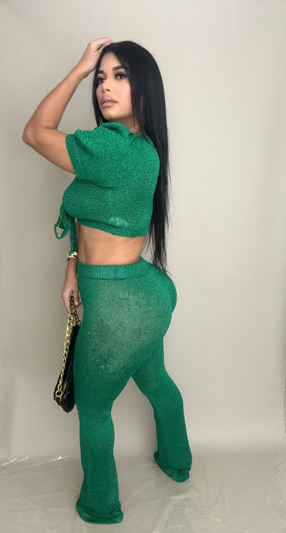 Glitter Green Set