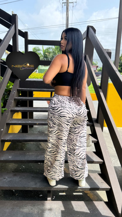 Zebra Casual Set