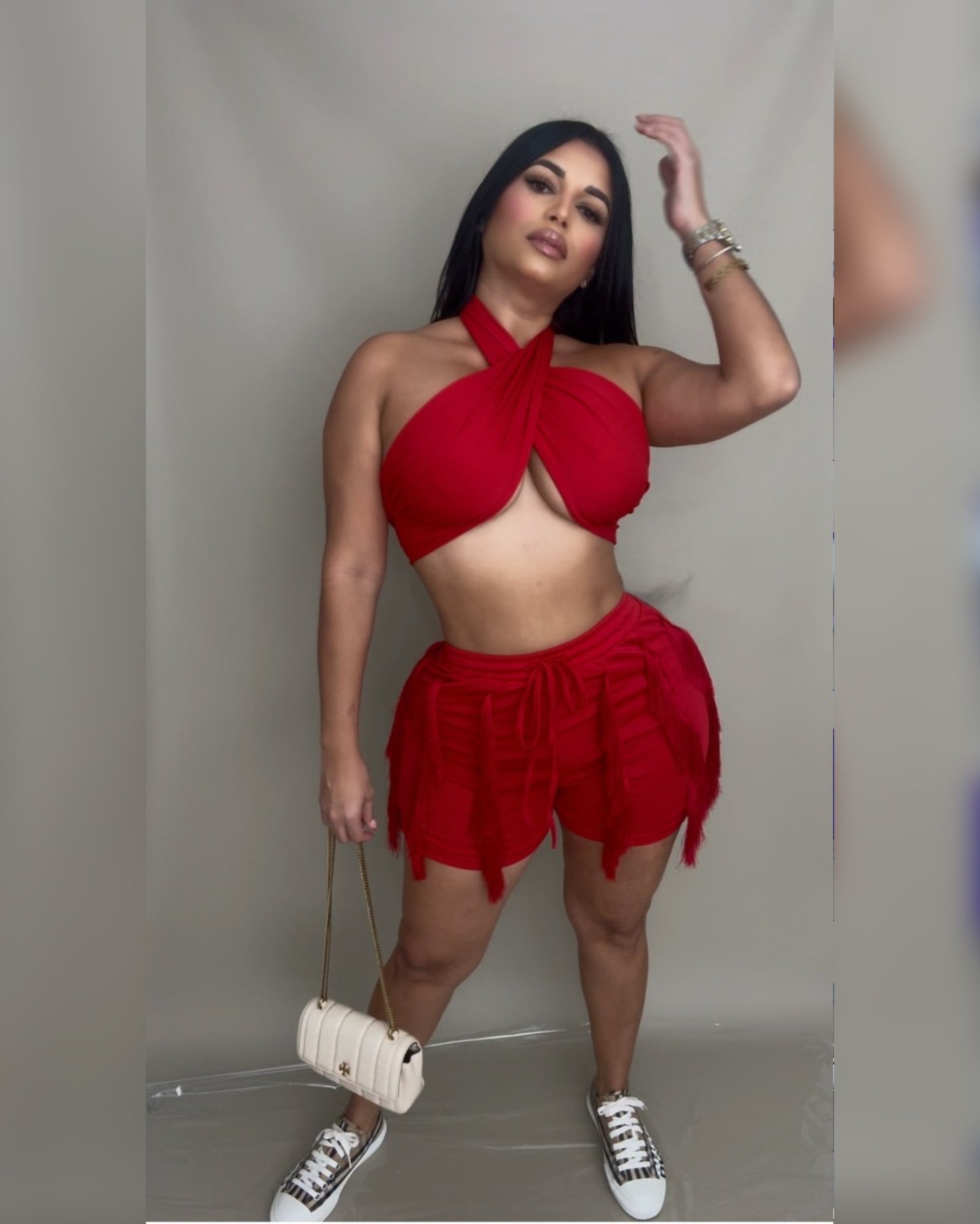 Red Casual Set